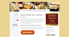 Desktop Screenshot of goldenpalacewoodburynj.com